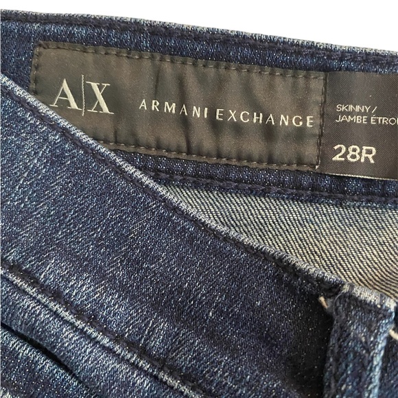Armani exchange 28r skinny jeans EUC. - Picture 3 of 4